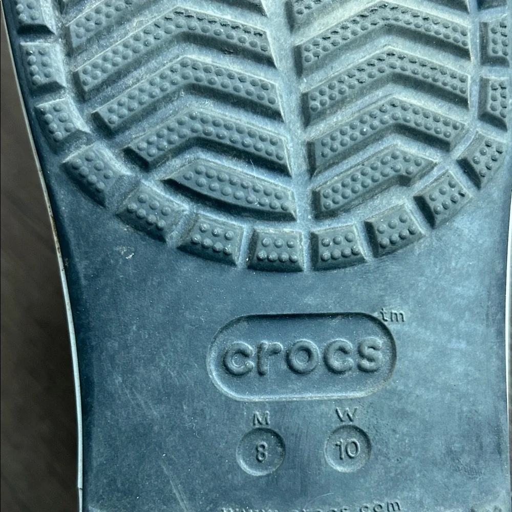 CROCS Classic Black Clogs ! Size 10